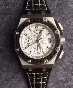 Replica Audemars Piguet JF Royal Oak Offshore Juan Pablo Montoya Titanium White Dial A2226