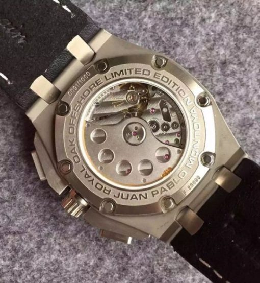 Replica Audemars Piguet JF Royal Oak Offshore Juan Pablo Montoya Titanium White Dial A2226 - Image 7