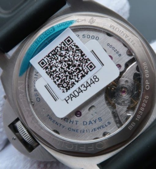 Replica Panerai ZF PAM562 Titanium Rubber Strap P5000 - Image 6