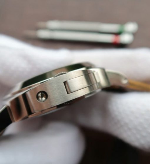 Replica Panerai XF PAM411 Firenze Brown Asso Strap A6497 - Image 3