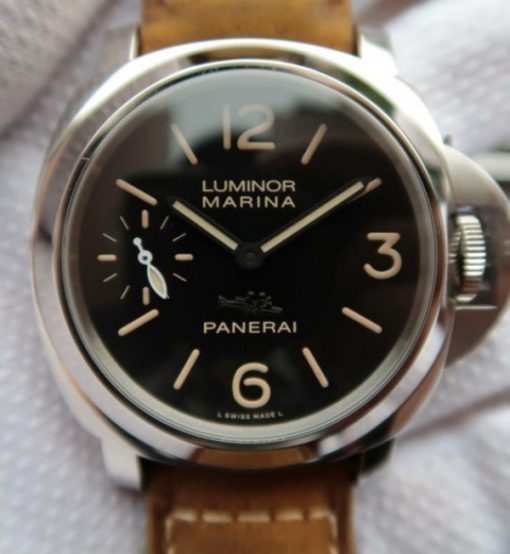 Replica Panerai XF PAM411 Firenze Brown Asso Strap A6497