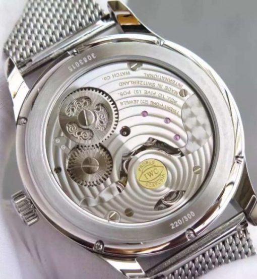 Replica IWC TF Portuguese Tourbillon Moonphase SS Bracelet - Image 6