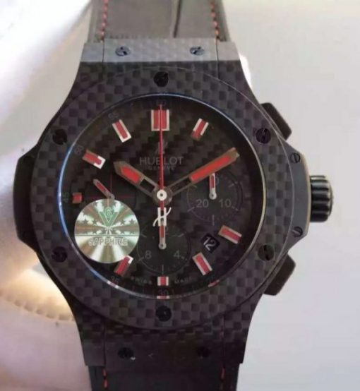 Replica Hublot V6 Big Bang Full Carbon Fiber CF Dial W0062N3400