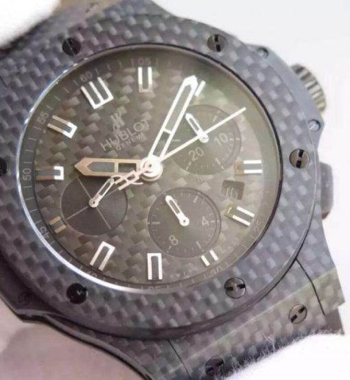 Replica Hublot V6 Big Bang Full Carbon Fiber CF Dial HUB4104 - Image 3