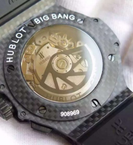 Replica Hublot V6 Big Bang Full Carbon Fiber CF Dial HUB4104 - Image 6