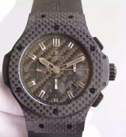 Replica Hublot V6 Big Bang Full Carbon Fiber CF Dial HUB4104