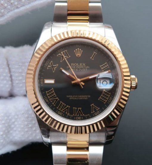 Replica Rolex DateJust II 126333 SS/YG Gray Dial SS/YG Bracelet