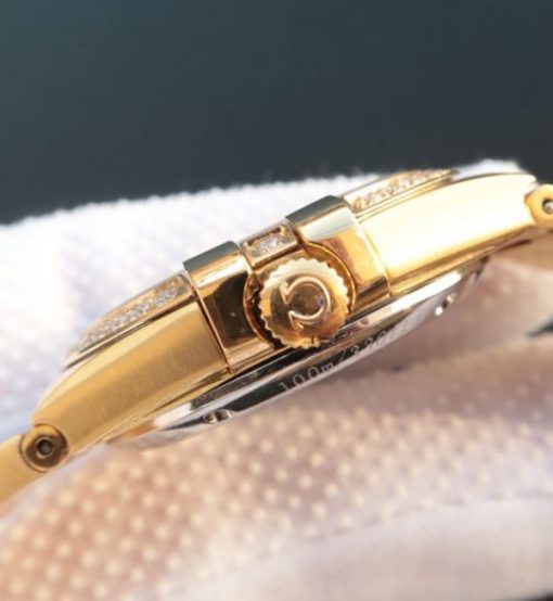 Replica Omega V6 Constellation 123.20.35 YG Case Yellow Dial - Image 5