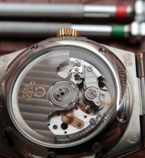 Replica Omega V6 Constellation 123.20.35 SS White Textured Dial - Image 4