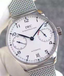Replica IWC YL Portuguese IW5001 White Dial blue Markers