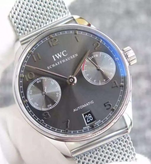 Replica IWC YL Portuguese IW5001 Gray Dial