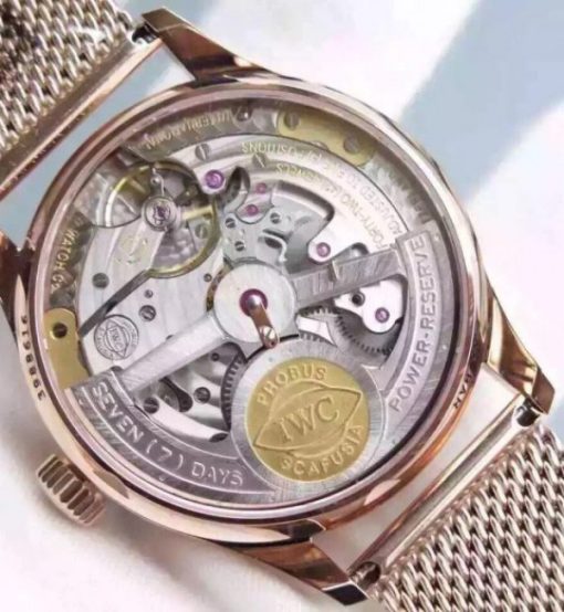 Replica IWC YL Portuguese RG IW5001 White Dial - Image 3