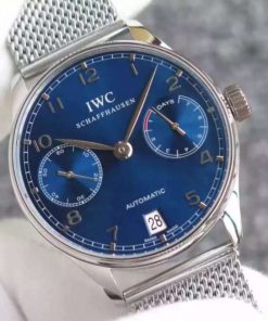 Replica IWC YL Portuguese IW5001 Blue Dial