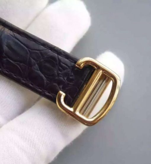 Replica Cartier Rotonde De Cartier Tourbillon YG Diamonds Bezel - Image 7
