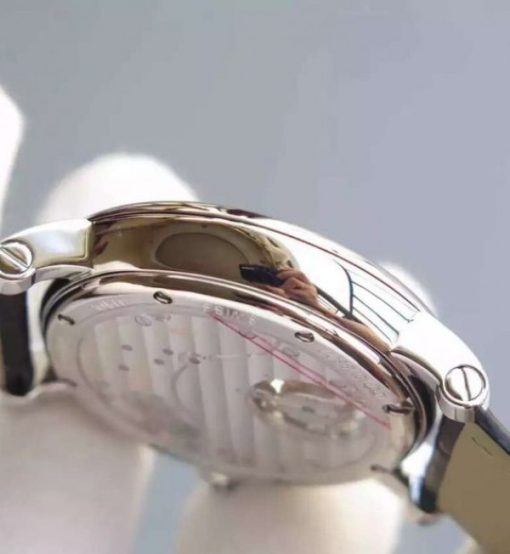 Replica Cartier Rotonde De Cartier Tourbillon SS Diamonds Dial - Image 5