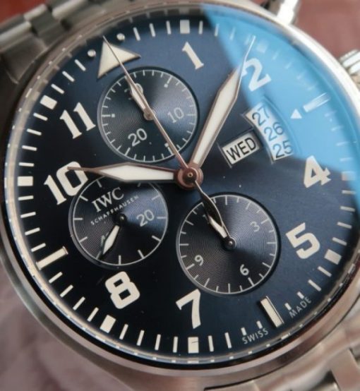 Replica IWC ZF Pilot Chrono 377706 Le Petit Prince SS Bracelet - Image 3
