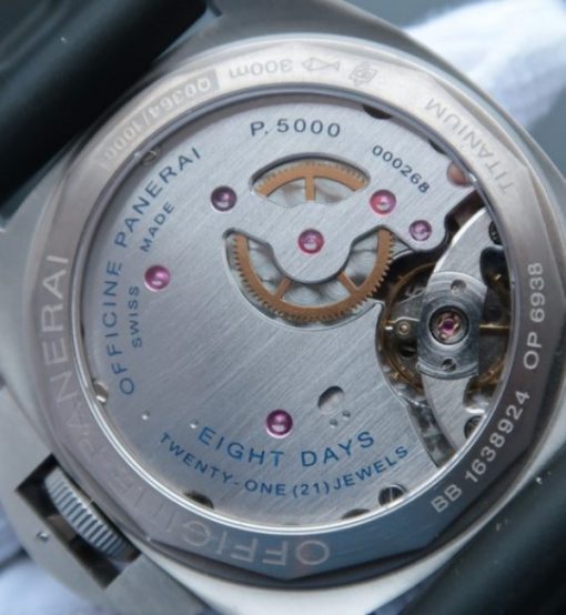 Replica Panerai Luminor Marina PAM564 Distressed Calfskin Strap - Image 5