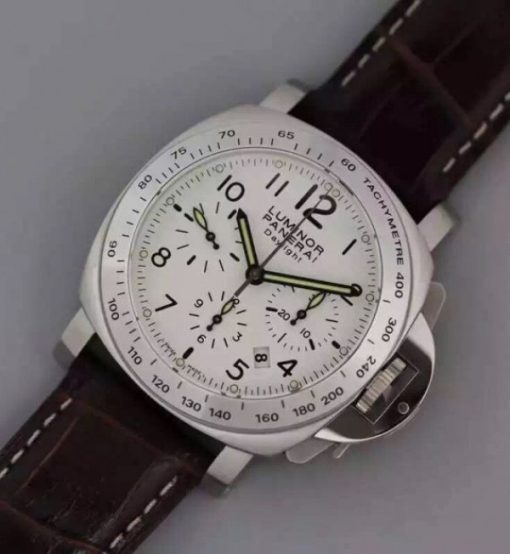 Replica Panerai Luminor Daylight PAM188 Ultimate White Dial