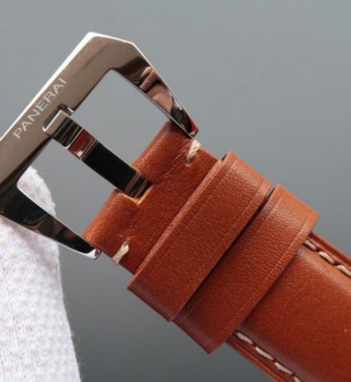 Replica Panerai XF Radiomir PAM609 Brown Leather Strap P5000 - Image 7