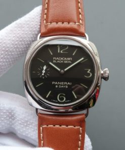 Replica Panerai XF Radiomir PAM609 Brown Leather Strap P5000
