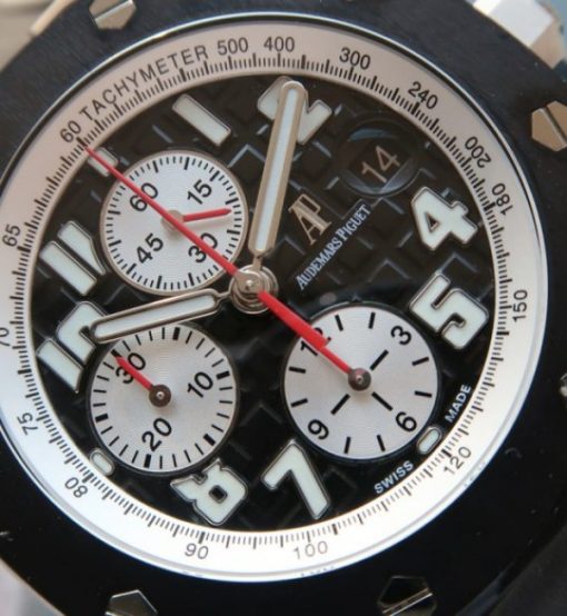 Replica Audemars Piguet JF Royal Oak Offshore 26470ST Black & White Marcus - Image 2