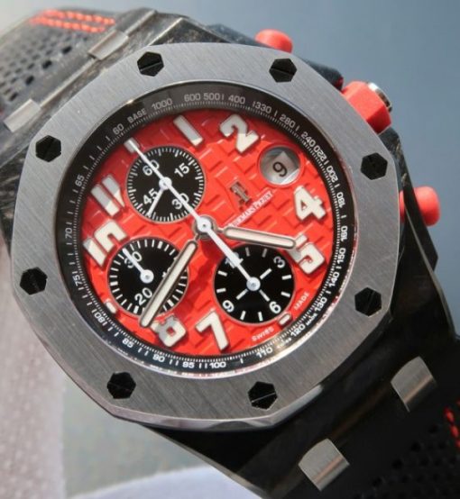 Replica Audemars Piguet JF Royal Oak Offshore Singapore Grand Prix Forged Carbon - Image 5