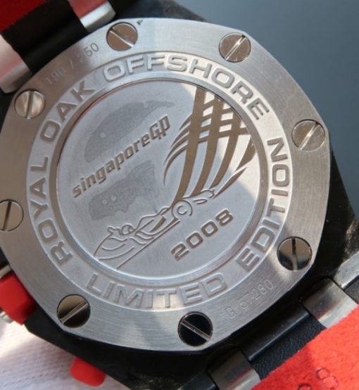 Replica Audemars Piguet JF Royal Oak Offshore Singapore Grand Prix Forged Carbon - Image 7