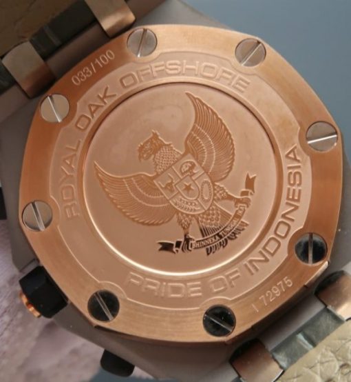 Replica Audemars Piguet JF Royal Oak Offshore Titanium Pride of Indonesia - Image 6