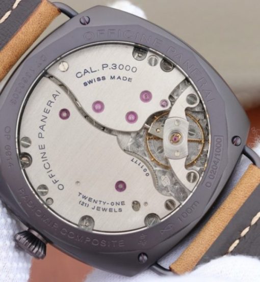Replica Panerai SF Radiomir PAM504 Asso Strap P.3000 Super Clone - Image 6