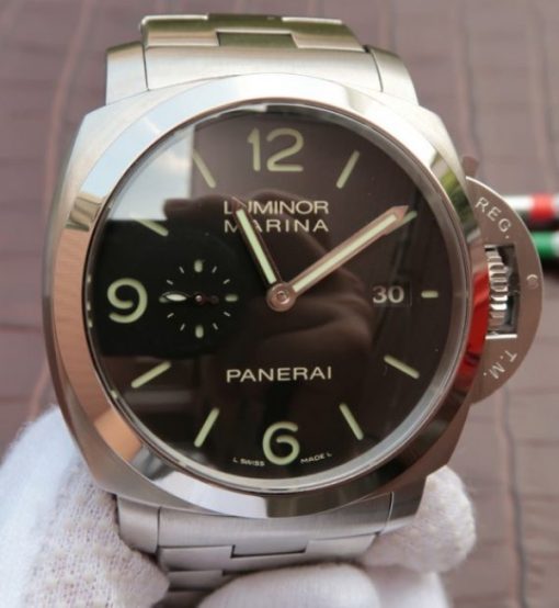 Replica Panerai ZF Luminor 1950 3 Days PAM328 SS Bracelet - Image 3
