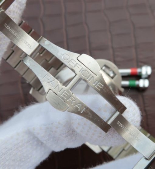 Replica Panerai ZF Luminor 1950 3 Days PAM328 SS Bracelet - Image 7