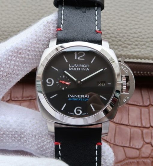 Replica Panerai SF PAM732 Softbank Team Japan Leather Strap P9010