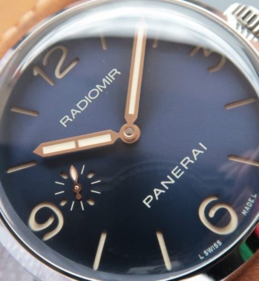 Replica Panerai SF PAM690 Blue Dial Leather Strap P.3000 Super Clone - Image 3