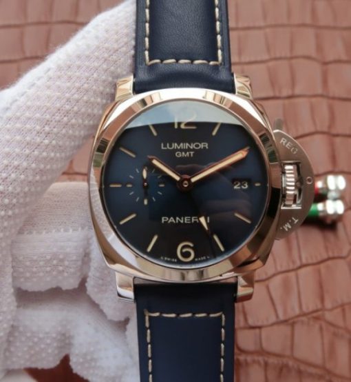 Replica Panerai SF PAM688 Blue Dial Blue Leather Strap P.9001 Super Clone