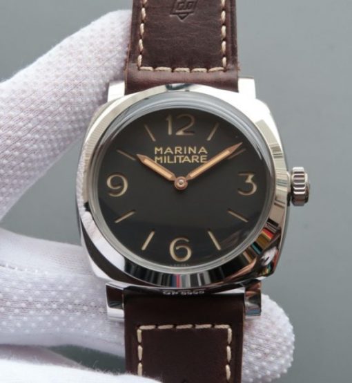 Replica Panerai PAM587 Thick Brown Leather Strap P.3000 Super Clone