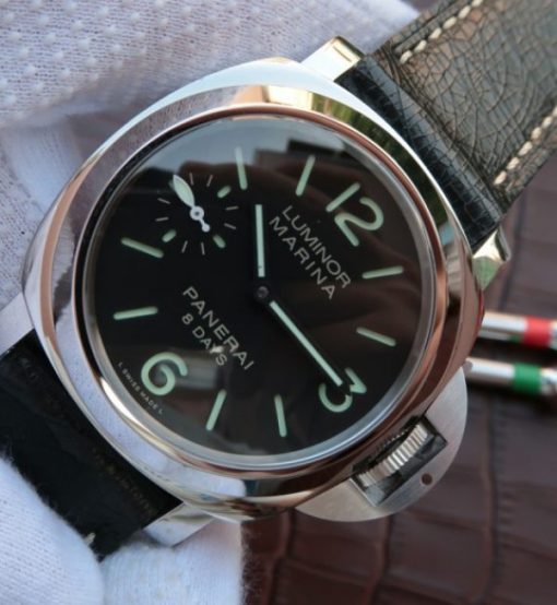 Replica Panerai XF PAM510 Black Distressed Calfskin Strap P5000 - Image 2