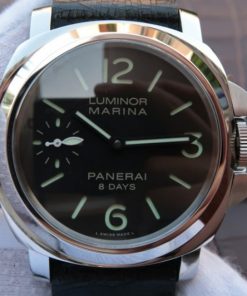 Replica Panerai XF PAM510 Black Distressed Calfskin Strap P5000