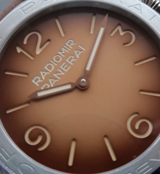 Replica Panerai SF Radiomir PAM687 Brown Dial Leather Strap P.3000 - Image 3