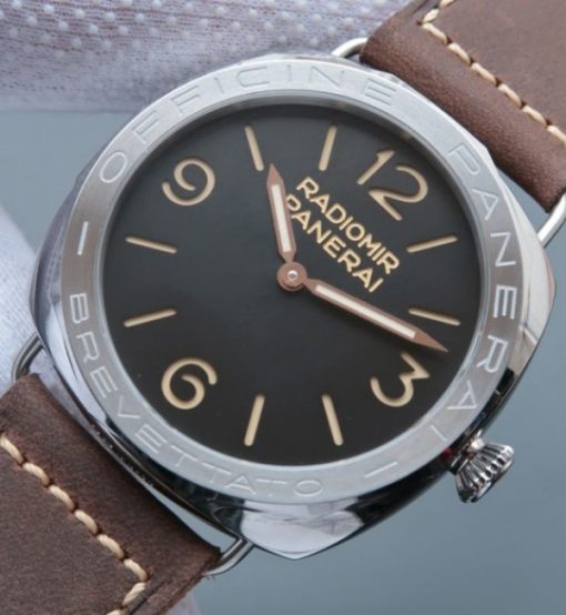 Replica Panerai SF Radiomir PAM685 Black Dial Leather Strap Super Clone - Image 2