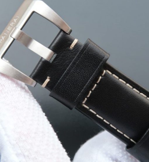 Replica Panerai ZF Luminor 1950 PAM1359 Black Dial Leather Strap - Image 6