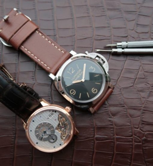 Replica Panerai Luminor 1950 PAM372 Brown Leather Strap P.3000 Super Clone - Image 8