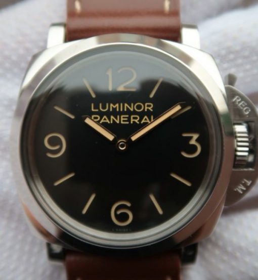 Replica Panerai Luminor 1950 PAM372 Brown Leather Strap P.3000 Super Clone