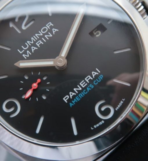 Replica Panerai SF PAM727 S Americas Cup Thick Leather Strap P9010 - Image 2