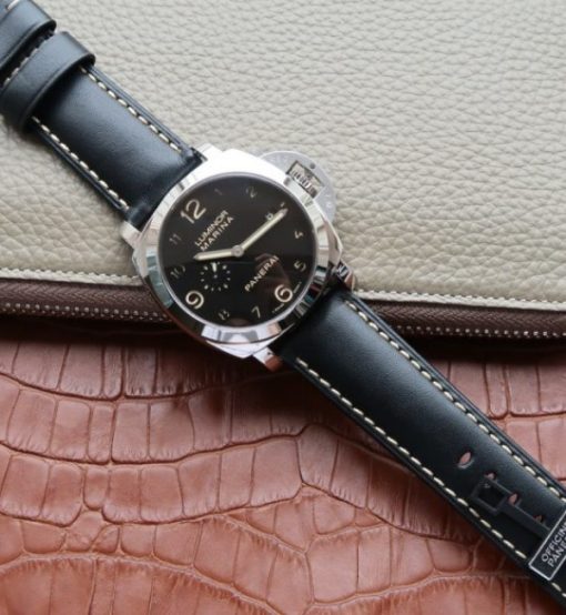 Replica Panerai XF PAM359 Black Leather Strap P.9000 Super Clone - Image 8