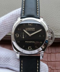 Replica Panerai XF PAM359 Black Leather Strap P.9000 Super Clone