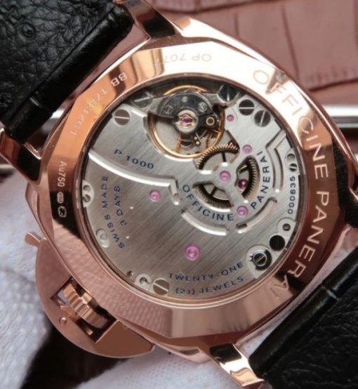 Replica Panerai XF Luminor Due 3 Days PAM677 Acciaio RG P.1000 - Image 6