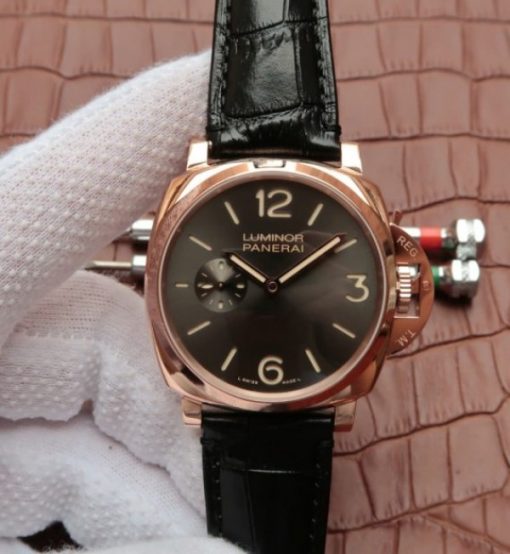 Replica Panerai XF Luminor Due 3 Days PAM677 Acciaio RG P.1000
