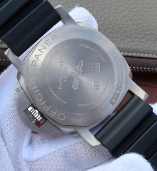 Replica Panerai XF PAM692 Titanium Blue Dial Rubber Strap P.9010 - Image 6