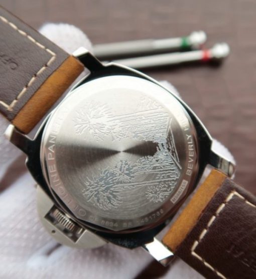 Replica Panerai PAM416 Beverly Hills Brown Asso Strap A6497 - Image 4