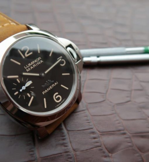 Replica Panerai PAM416 Beverly Hills Brown Asso Strap A6497 - Image 6